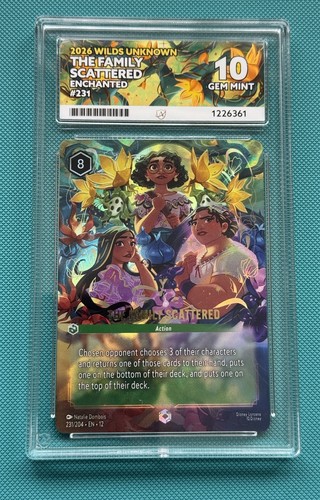 The Family Scattered graded ACE 10 for sale on eBay