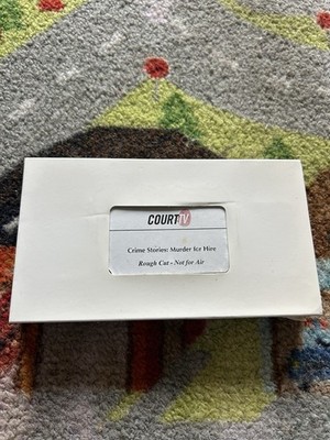 Court Tv Crime Stories Murder For Hire Rough Cut Production Not For Air Vhs