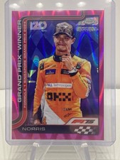 2025 Topps Chrome F1 Lando Norris Pink Ray Wave 071/250 Refractor