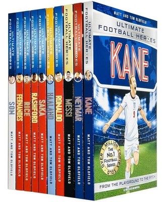 Ultimate Football Heroes (Series 1) 10 Books By Matt Oldfield - Ages 7+ - PB