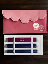 KnitPro Zing Starter Double Pointed Knitting Needle Set 8" 20cm New Open Box
