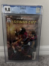 Ironheart #1 Campbell Variant 1:25 Riri Williams CGC 9.8 White Pages Iron Man