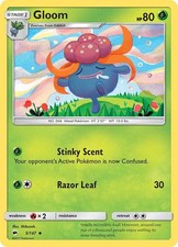 Gloom 5/147 Uncommon SM - Burning Shadows Pokemon NM/LP