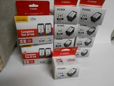 13 Genuine CANON Empty Virgin INK CARTRIDGES 245 243 244 246