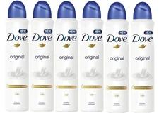 6PK Dove Original Anti-Perspirant Deodorant Spray 8.5oz (250ml)