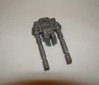 G.I. JOE (1987) DEFIANT ~ DOUBLE CANNON ~ CRANE ARM GUN SPACE VEHICLE SHUTTLE