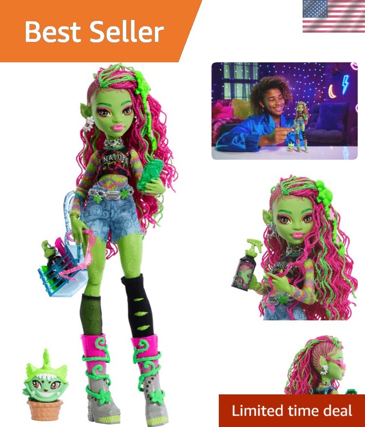 Interactive Monster High Venus McFlytrap Doll: Imagination
