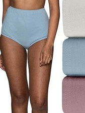 Vanity Fair Women's Underwear Perfectly Yours Cotton Brief Panties, 8/XL