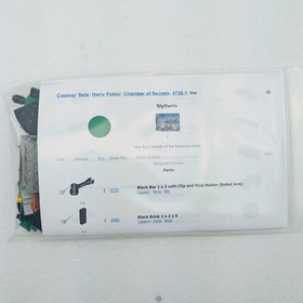 Lego 4735, Slytherin, Harry Potter, 100% Complete w/ Instructions - No Box, READ