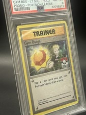 The Pokémon Company Gym Badge Lt. Surge XY205 Holo Promo ENG PSA 8 on eBay