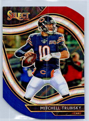 2020 Panini Select Mitchell Trubisky #312 Chicago Bears Field Level Prizm NM