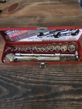 Vintage 21 Piece Socket Set-True Value