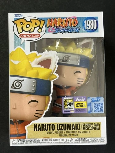 Naruto Shippuden Naruto Uzumaki Funko Pop Animation #1980 Comic Limited Edition