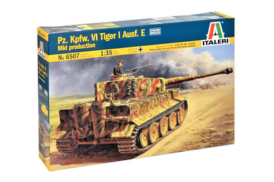 IT6507 ITALERI _V 1/35 Pz.Kpfw.VI Tiger I Ausf.E mid production