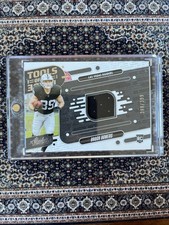 2024 Panini Absolute Brock Bowers #TOTBBS Tools Of The Trade RC Patch /399 Mag