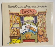 BEARS by Ruth Krauss (SIGNED BY ILLUSTRATOR MAURICE SENDAK) Hardcover/Very Good