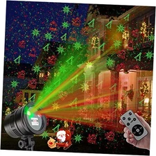 Projector Lights Outdoor, Led Laser Lights Landscape Spotlight Red Christmas
