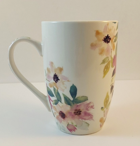 Orly Maison Floral Mug ~ Make Things Happen ~ Coffee Mug 16 oz - Picture 2 of 6