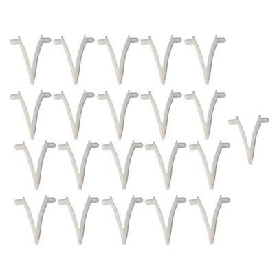 Reliable Pool V Clips 21 Pack Perfect for Connecting Pool Cleaning Attachments