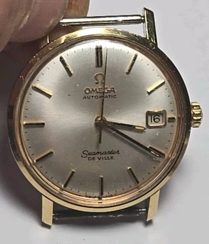 Omega Seamaster De Ville Automatic 14k Gold Vintage