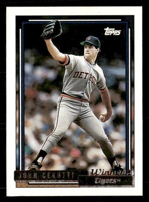 1992 Topps #487 John Cerutti Gold Winners