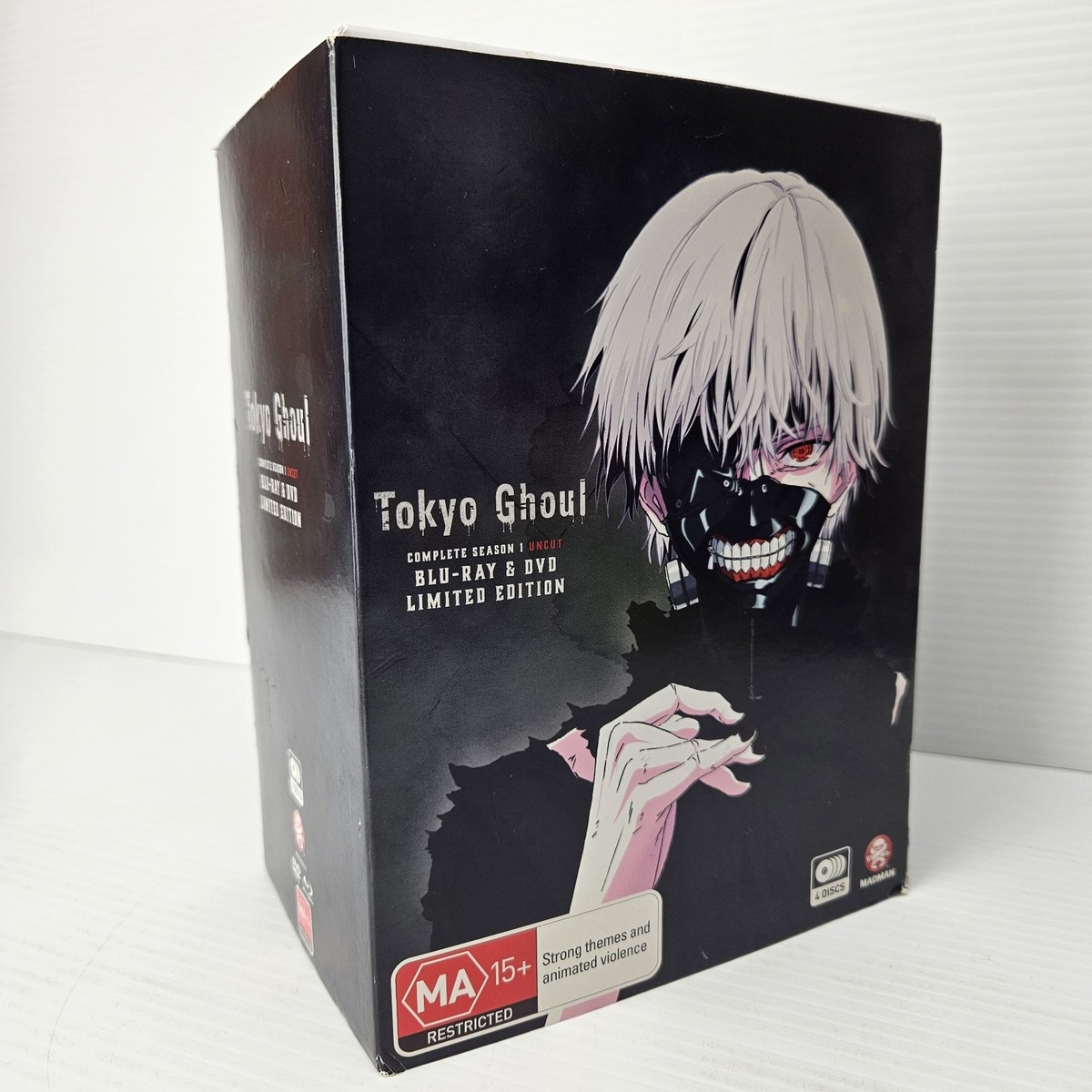Tokyo Ghoul Complete Season 1 Blu-Ray DVD Collector's Edition Set