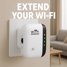 Wifi Extender Signal Booster up to 5000Sq.Ft and 55 Devices, Wifi Range Extender