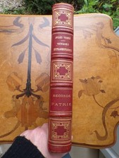 9465 Verne Seconde Patrie HETZEL aux harpons Polychromes Premier tirage