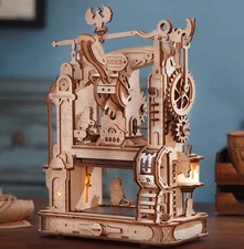 ROKR New Printing press 3D Wooden Puzzle Building Toys for Adult Xmas Gift