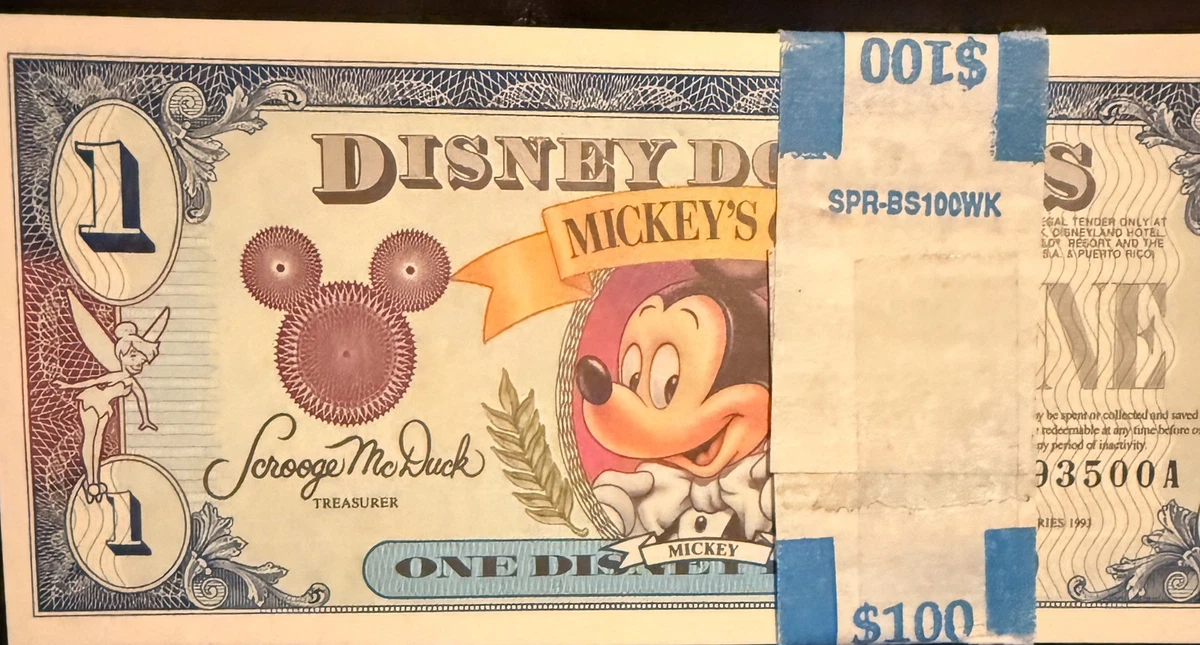 1993 Disney Dollar for sale | eBay