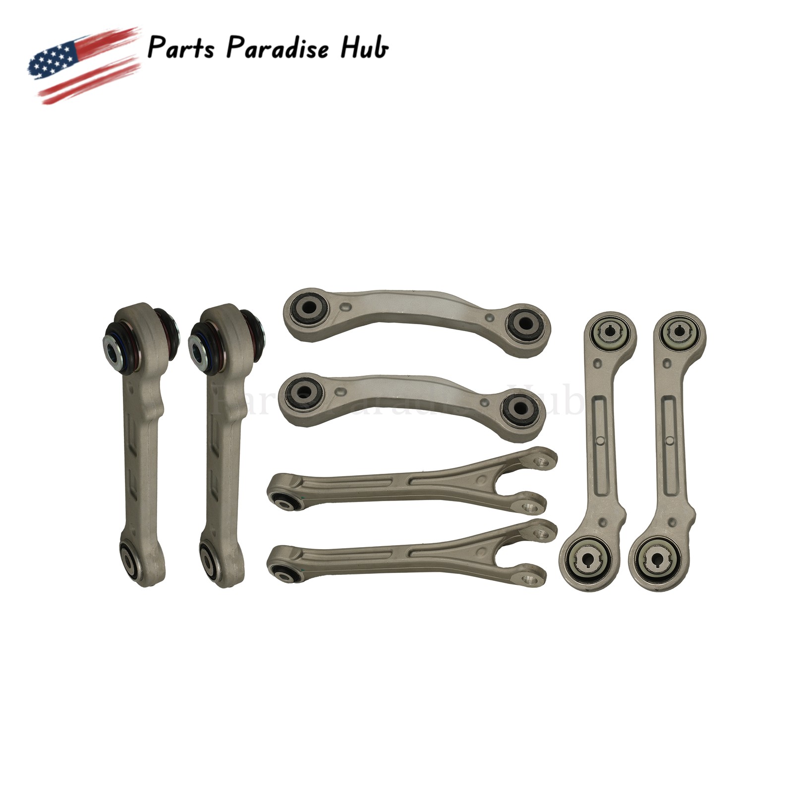 NEW 8PCS Rear Suspension Control Arm Kit Fits 2017+ Maserati Levante US