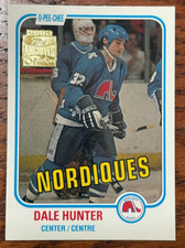 2002/03 TOPPS O-PEE-CHEE ARCHIVES HOCKEY GUY DALE HUNTER ROOKIE REPRINT-APR1025