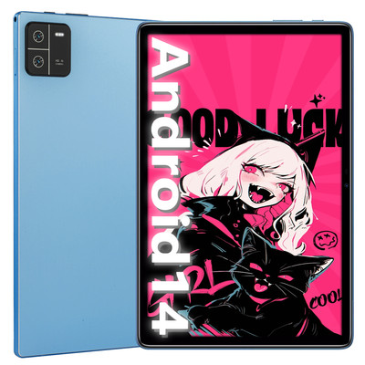 Pab 6 WiFi Tablet Android 14 12GB+256GB 10-Inch 8000mAh Bluetooth5.2 Dual Camera