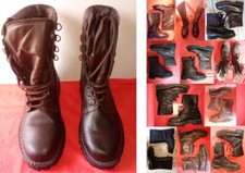 STIVALI MILITARI MASTROMARCO n.38, da combattimento e servizio, imbottiti, nuovi