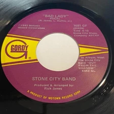 Stone City Band - Bad Lady / (Instrumental) 45 - Gordy - Funk Soul Disco