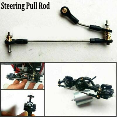 Upgrade Metal Steering Pull Rod DIY Kits For 1/16 WPL B1 B14 B24 B24 C14 C24 RC
