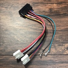 ATX to AT Power Supply Adapter 20Pin ATX PSU to 2-Port 6Pin AT Motherboard