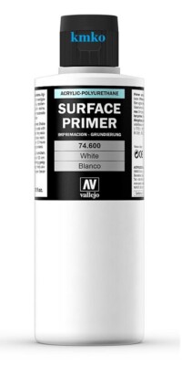 Vallejo 74.600 Surface Primer weiß, white, 200ml  