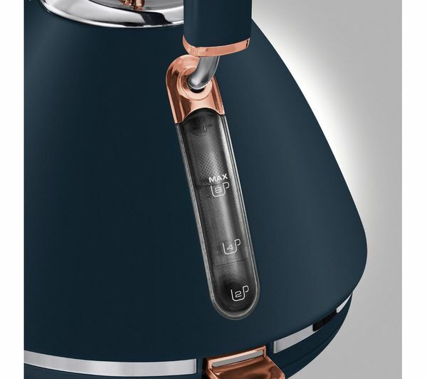 Morphy Richards Traditional Kettle 1.5L Midnight Blue/Rose Gold