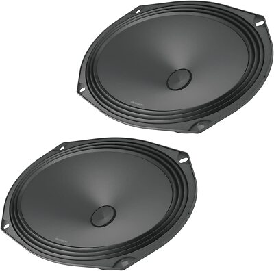 Audison AP 690 2 Woofer Oval Rücksitz-Midbass Lautsprecher für Mini R50 R53 6x9''