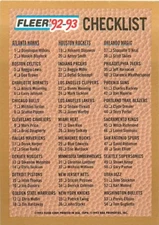 1992-93 FLEER DRAKE'S NBA BASKETBALL CARD PICK SINGLE CARD YOUR CHOICE