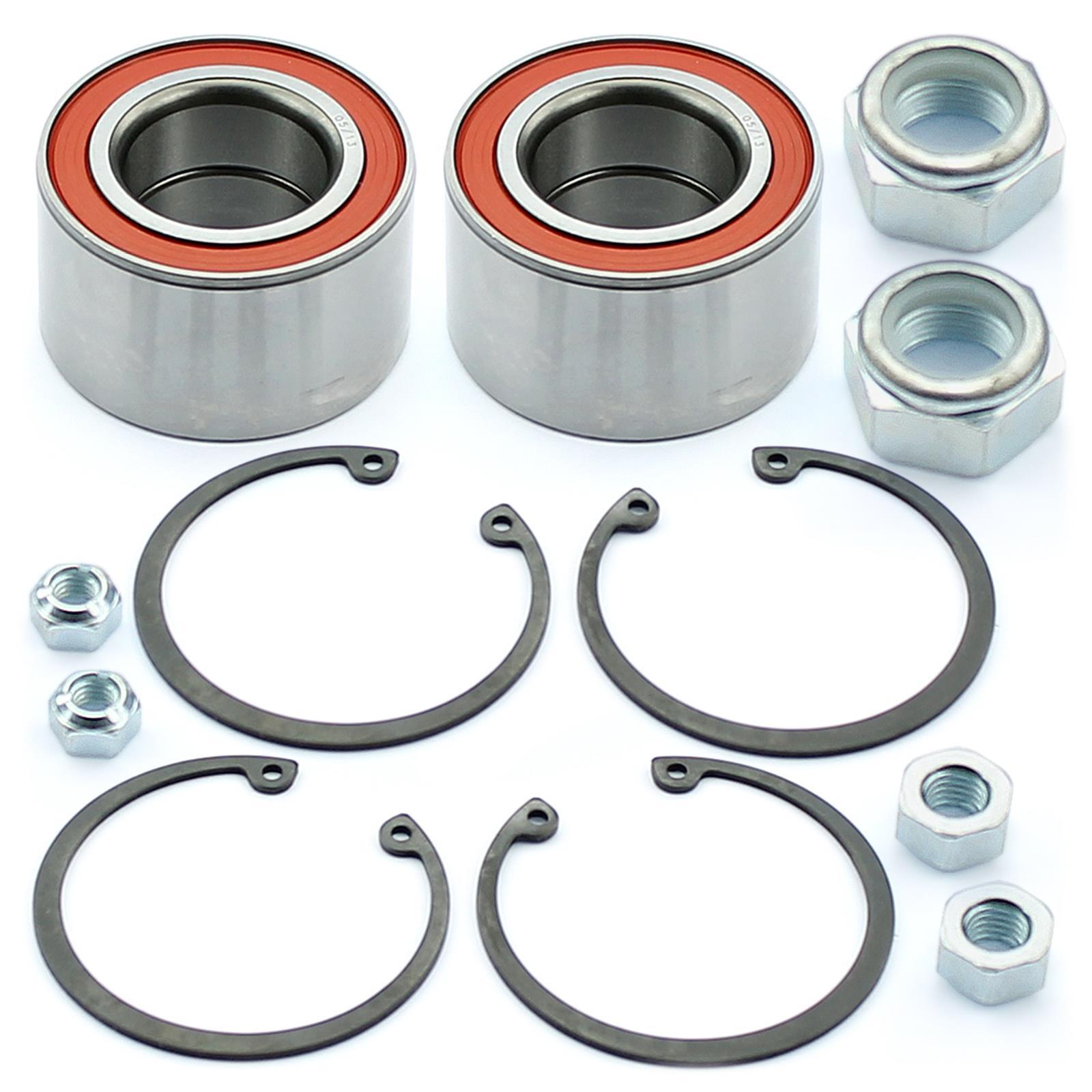 2X Wheel Bearing Set Front For VW Caddy I Golf II Jetta II 19E Scirocco