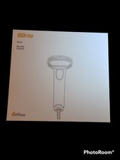 Inflow IB-1d USB Barcode Scanner-ruby red