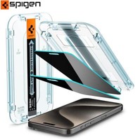 GehäRtetes Privacy Glas Spigen FüR Iphone 15 Pro Max SchüTzglas Handyglas