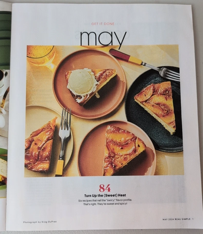 REAL SIMPLE Magazine Lot 2 Back Issues 2023 May July Food Decor Fashion Travel - Image 4 of 4