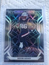 Devin Asiasi 2020 Obsidian Yellow Etch Rookie Sp #d 17/25 Patriots
