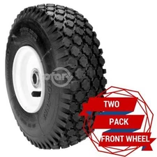 2 Pack Front Assembly Mower Wheels Fits Snapper 7052268 7052267 7050618 (8278)