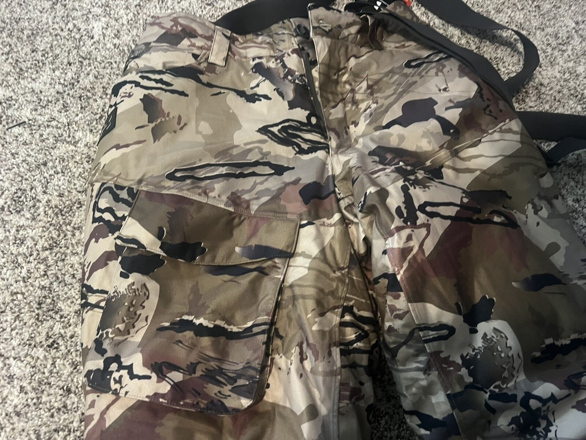 Under Armour UA Deep Freeze CGI Suspenders Hunting Pants Barren