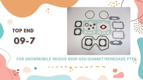 For Snowmobile SkiDoo 800R GSX/Summit/Renegade PTEK Top End Gasket Kit 09-710302 - Video 1 of 1