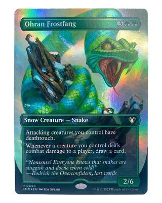 MTG | Ohran Frostfang | Commander Masters | Foil | NM | EN